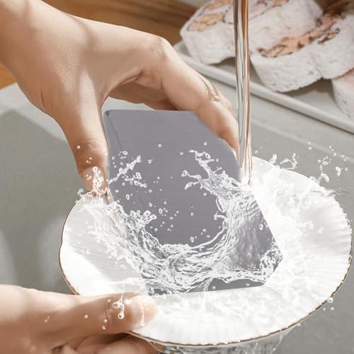 Image of Ipetboom Cleaning Sponge 2-Pack 4.72 X 2.83 X 1.10 in Non-Scratch Dish Washing Sponge for Kitchen Sink Bathtub Wall Table Wiping Multi-Purpose Home Cleaning Tool