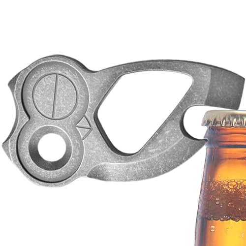 Ouvre-boîte multifonction et décapsuleur bière bouteilles titane - 7