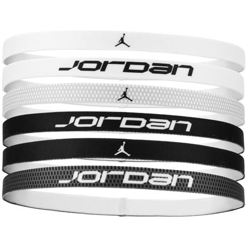 Jordan Bandeau Homme pour le Basket : Pack de 6 bandeaux imprimés pour vos sessions de fitness