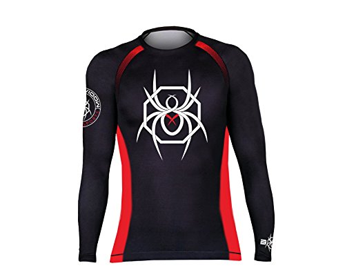 Black Widow Combat Sports Classic Rash Guard (Large)