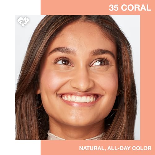Image of Maybelline Fit Me Blush, Lightweight, Smooth, Blendable, Long-lasting All-Day Face Enhancing Makeup Color, Coral, 1 Count