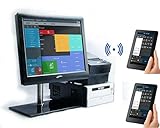 Lieferumfang: Eine hochwertige Kassen-Workstation mit Win10, 15 Zoll Touchscreen-Kassenmonitor, Software Blitzkasse Restaurant L, 2 x Android Bestellterminal mit 7 Zoll Multi-Touch Display, 1 x vorinstallierte Kassen-Software BLITZ!KASSE ORDER, 1 x Bondrucker mit Bon-Cutter, Tastatur, Wi-Fi Router