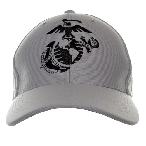 Gorra deportiva estilo militar gris ajuste ajustable miniatura 1