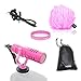 Movo VXR10 Universal Video Microphone with Shock Mount, Deadcat Windscreen, Case for iPhone, Android Smartphones, Canon EOS, Nikon DSLR Cameras and Camcorders (Pink Breast Cancer Awareness Edition)