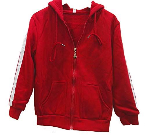 HalloweenCostumeParty red Cotton Costumes Zipper Hoodie for Kids (120cm(6))