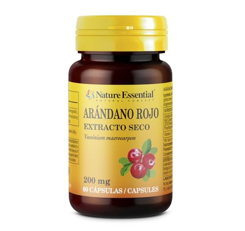 Nature Essential Arándano Rojo 200 mg 60 Cápsulas