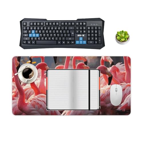 Mouse Pad Blanco de Rubber 30x60 cm Antideslizante miniatura 4