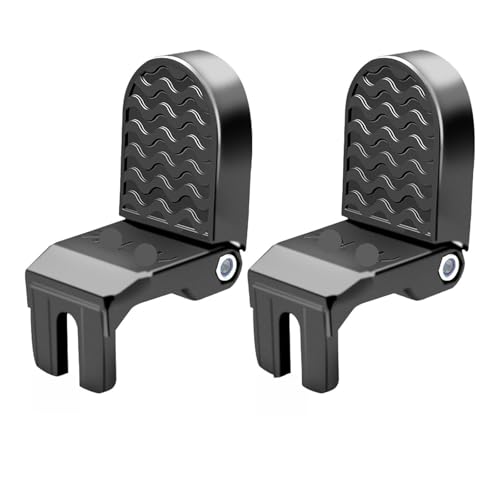 Repose-pieds vélo arrière pliables pour le confort passager