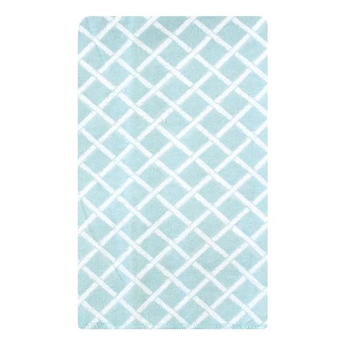 Image of Hudson Baby Unisex Baby Cotton Poly Flannel Burp Cloths, Hummingbird Garden 10 Pack, One Size
