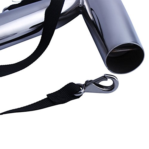 2Pcs Stainless Steel Outrigger Fishing Rod Holder For Marine Boat Yacht #TOP3