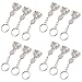 AAPROTOOLS Set of 12 Dental Impression Tray Perforated Key Chain A+ Quality