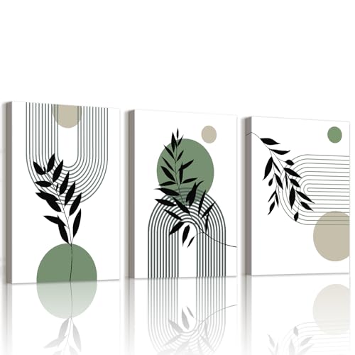【Decorazione d'arte murale su tela】: I quadri da parete geometrici astratti minimalisti sono ideali per decorare il soggiorno, la sala da pranzo, la camera da letto, lo studio, l'ufficio, il corridoio, il caffè e altri spazi abitativi, ed è anche un regalo premuroso per i tuoi amici e familiari