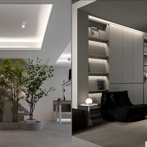 Image of LED Strip Lights 100ft Dimmable 6000K Bright White Strip Lighting, 30M 1800 LEDs 2835 Flexible Ribbon Light, 12V LEDs Tape LED Lights for Bedroom,Kitchen, Home Decoration