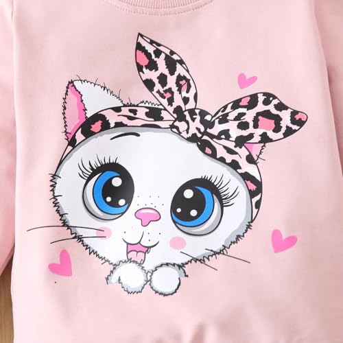Image of Axumity Toddler Baby Girls Clothes Long-sleeve Tie Dye Hoodie Sweatshirt Pants Hooded Outfit Set