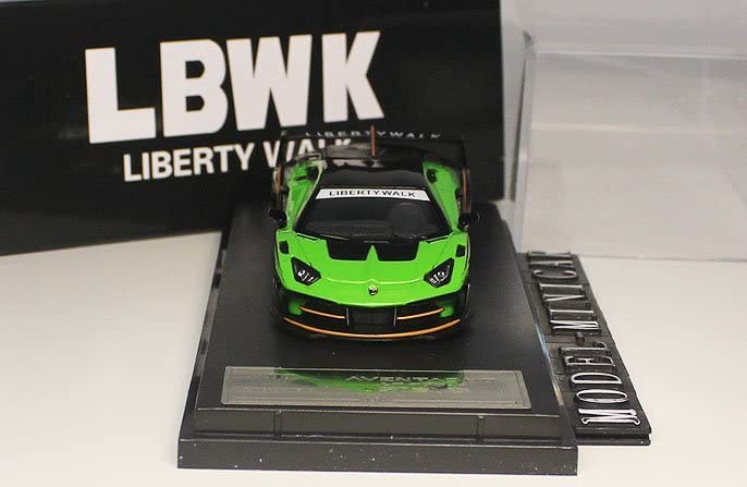 PGM 1/64 LBWK LP700 greenランボルギーニアヴェンタドール Amazon | 1/64 Star Model ランボルギーニ アヴェンタドール
