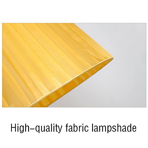 Lámpara de pie elegante con textura de lino y casquillo E27 para decoración sofisticada 4