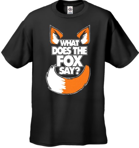 BeWild Brand - What Does The Fox Say? Mens T-Shirt #1537