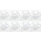 Miniature Beer Mugs Shot Glasses Clear Cups Pub Stein 8 Count Plastic