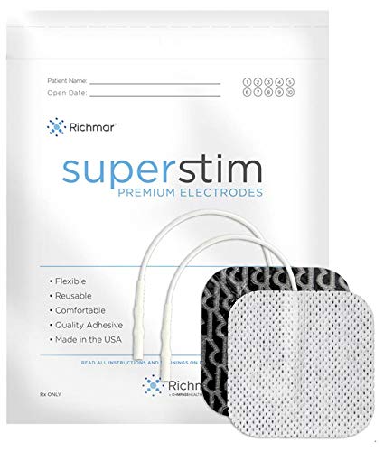 Richmar SuperStim Electrodes, Square, Cloth