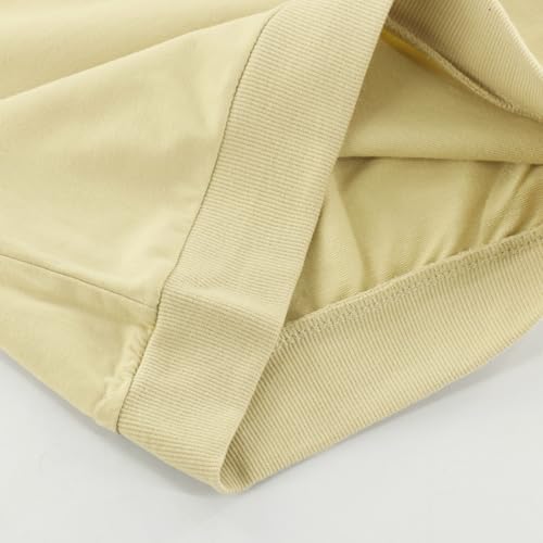Image of Toddler Boys or Girls Fall Winter Outfits Long Sleeve Plain Crewneck Sweatshirt and Jogger Pants Set for 12 M- 13 Y