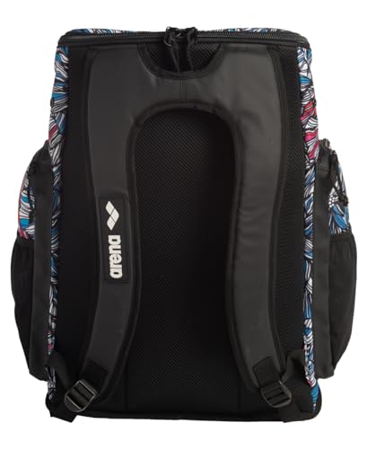 Image of ARENA Spiky III Backpack 45 Swimming Athlete Sports Gym Rucksack Large Training Gear Equipment Swim Bag for Men and Women, 45 Liters, Dahlia