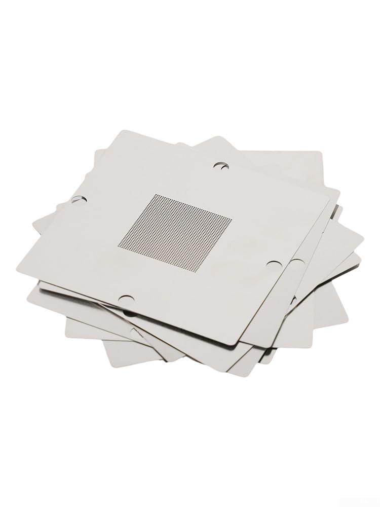 para soporte Reballing 90mm para Chips Laptop PC para soporte(BGA jig + 10pcs stencils)