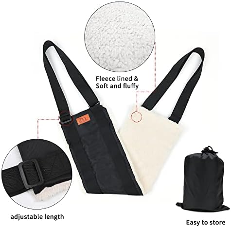 Adjustable Dog Lifting Harness, Support and Rehab Harness for Weak Rear Legs, Soft Sling Assist The Dog Who are Senior, Injured, Disabled and After ACL Surgery Rehabilitation (For Small Dog)