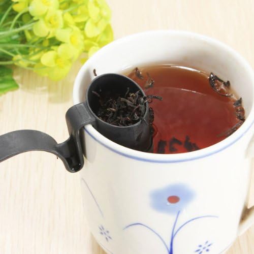 Creative Plastic ClipOn Tea Strainer Teaspoon Filter