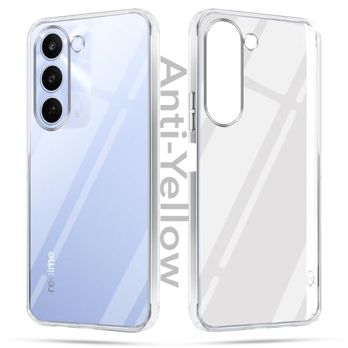 Image of Jkobi Shockproof Crystal-Clear Back Cover for Realme C83 5G (Magsafe Wireless Support | Drop & Camera Protection | Hard Polycarbonate)