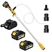 SundpeyPRO Akku Regenfasspumpe Wasserpumpe, mit 3-Teiligem, Abnehmbarem