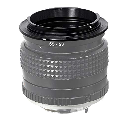Image of Fotasy 58mm Macro Reverse Adapter for Canon EOS RF Mount, Compatible With EOS R RP Ra R3 R5 R6 R7 R10 Mirrorless Camera, Fits Lens With 58mm Filter Diameter