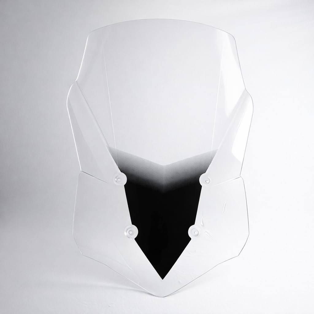 Cupolino Moto Parabrezza Plexiglass JD9 TOURING Trasparente COMPATIBILE CON MOTO YAMAHA TRACER 9 2020-2024