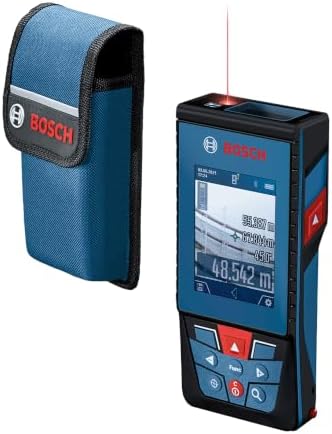 Bosch GLM 100-25 C Professional Laser Measure, 100m Range, Inbuilt Camera Viewfinder, IPS Display, Bluetooth Connectivity for Data Transfer, 1 Year Warranty