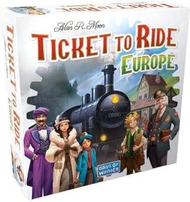 Ticket to Ride Europe Board Game (2026 Refresh)
