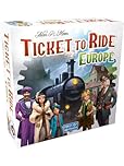 Asmodee | Ticket to Ride Europe | Board Game | Ages 8+ | 2-5 Players | Average Playtime 30-60 Minutes