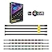 COOLO RGB Strip LED Lights for Corsair Lighting Node Pro and for Corsair iCUE Commander PRO, Smart RGB Lighting, Individually Addressable RGB LED Strips (4 x 40cm) (12 LEDs Every Strip)