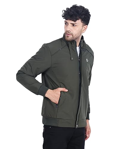 Veste bomber décontractée homme Dollar avec fermeture éclair robuste - 4