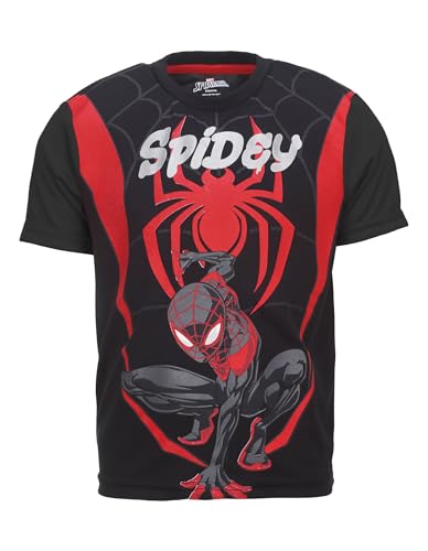 Image of Marvel Cosplay Athletic 2-Piece T-Shirt and Shorts Set Toddler to Big Kid