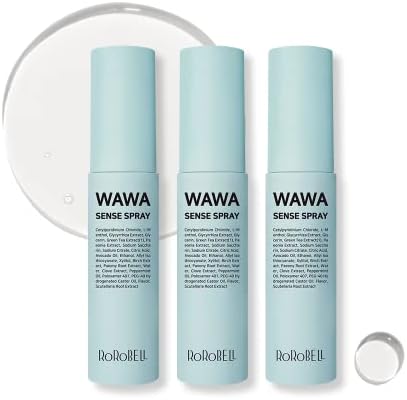 ROROBELL Wawa Sense Spray Oral Care Mouth Freshener Fights Bad breath ((1/3 Fl Oz (Pack of 3)))