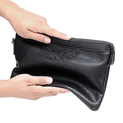 Aouher Pochette in Pelle con Cinturino da Polso