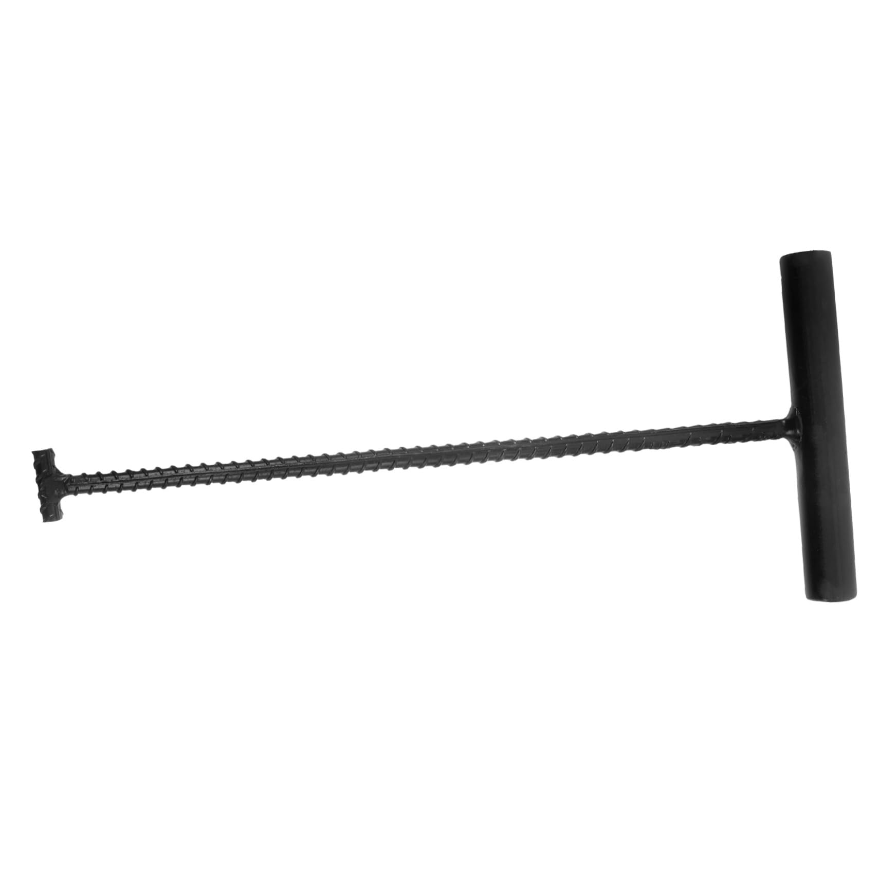 MUCKLILY Metal Manhole Cover Hook T-Shape Hook Well Cover Hook Heavy Duty Manhole Hook