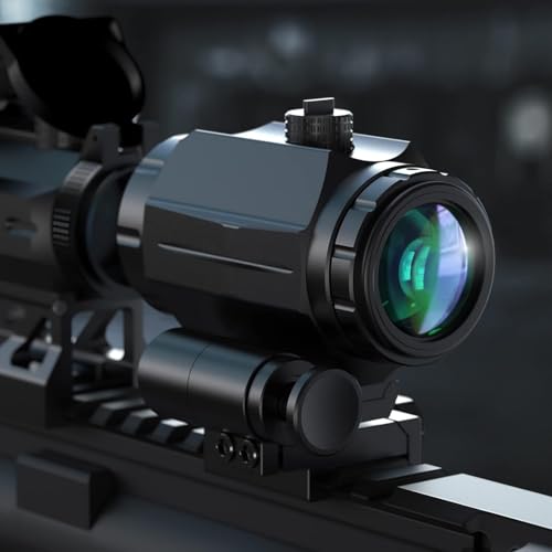 Feyachi RDS-22 Red Dot wizjer z M40 3X Magnifier Combo-Kit, 1 x 22 mm wizjer z czerwonym punktem i powiększeniem Red Dot Absoluter Co-świadek