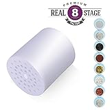  8-stage cartucho de filtro de recambio para filtro de ducha Universal de alta salida Let tu pelo y piel más saludable