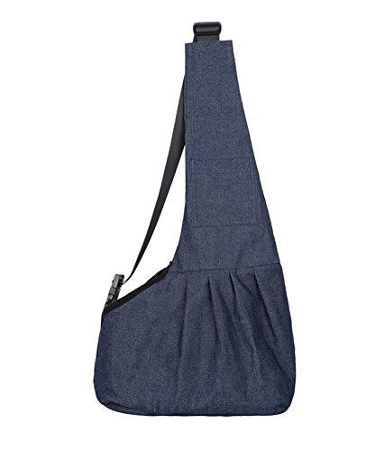 Mojun UNKNOWN Pet Dog Puppy Cat Carrier Bag Denim Sling Dog Doggy Cat Carrier Single Shoulder Bag cover