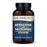 Dr. Mercola, Berberine and MircoPQQ Advanced, 90 Servings (90 Capsules), Supports Immune Health, Non GMO, Soy Free, Gluten Free