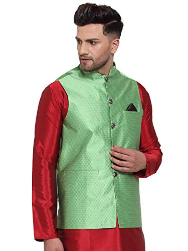 Image of Jompers Men's Geometric Print Waistcoats /Nehru jeckets.