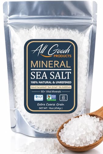Sal Marina Mineral Gruesa 16 oz All Goods miniatura 1