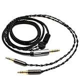 Youkamoo Balanced Headphone Replacement Cable Compatible for Hifiman Sundara, Ananda, Arya, HE400SE, HE4XX, HE-400i Headphones 4.4mm to Dual 3.5mm Male 5FT 1.5m