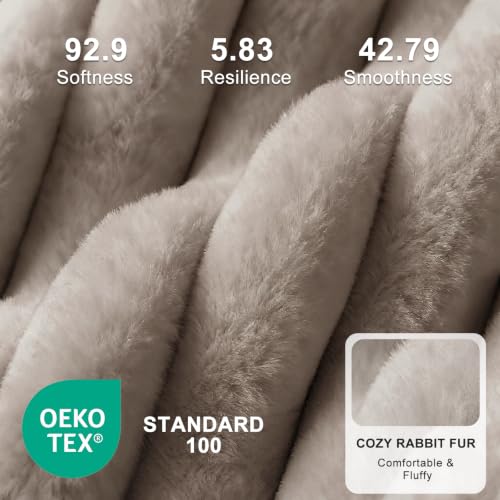 Image of FURTIME Medium Dog Beds for Medium Dogs Washable, Orthopedic Dog Bed, Rectangle Warming Soft Calming Sleeping Puppy Bed Durable Pet Bed with Anti-Slip Bottom