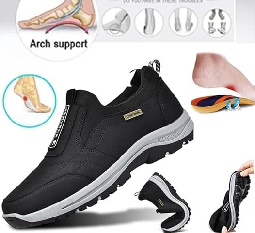 Slip On Shoes for Men Comfort Walking Shoes No Laces Lightweight Breathable Casual Sneakeroutdoor Casual Arch Summer Indoor Outdoor Shoes3